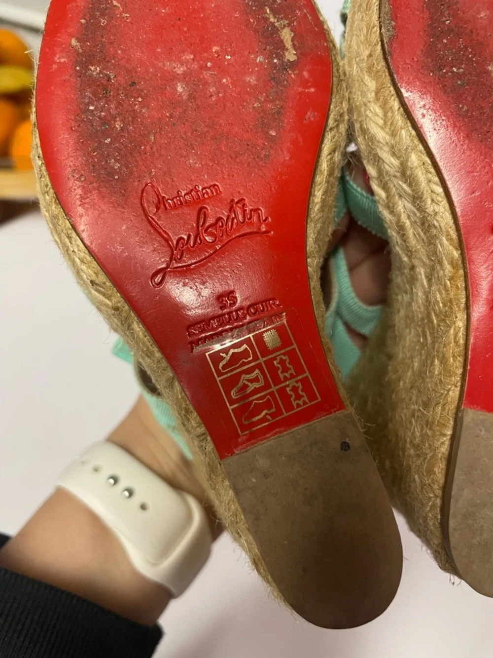 Christian Louboutin eye catching